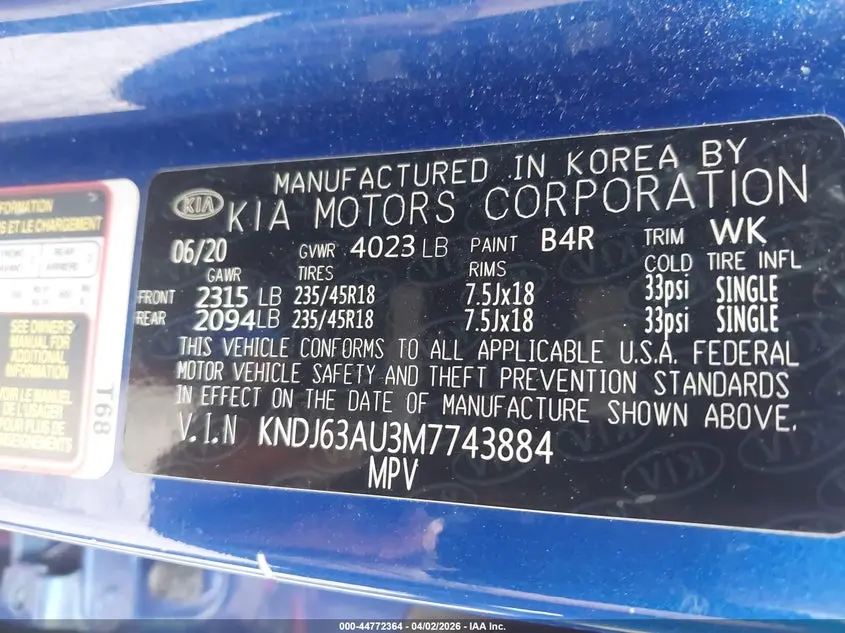 2021 KIA SOUL GT-LINE