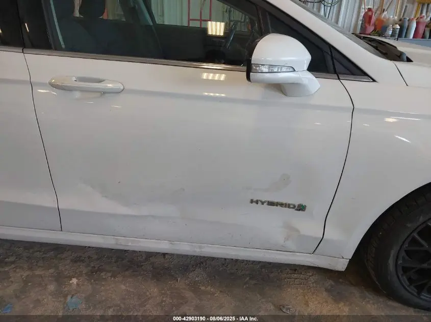 2016 FORD FUSION HYBRID SE