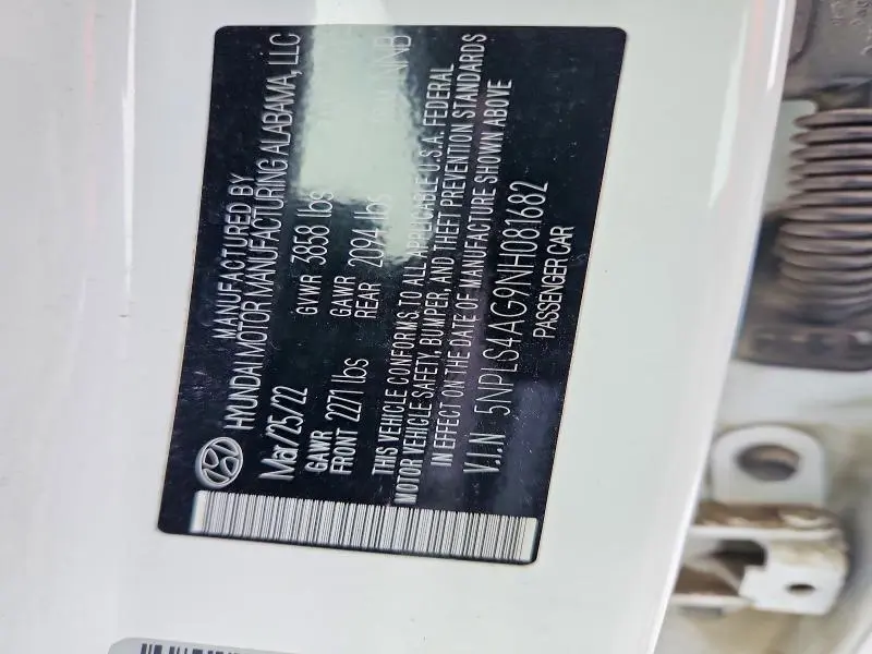 2022 HYUNDAI ELANTRA SEL  