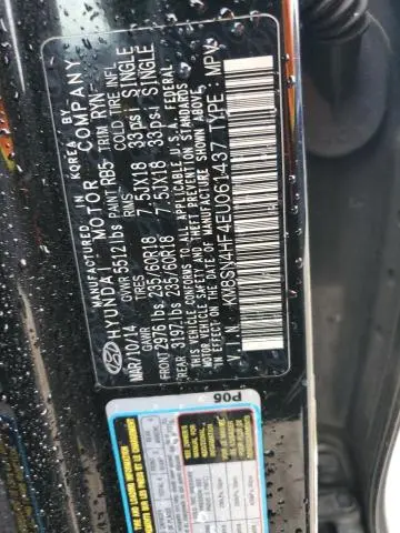 2014 HYUNDAI SANTA FE GLS  