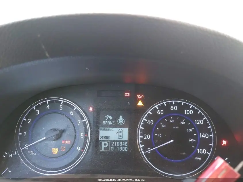 2012 INFINITI G37 JOURNEY