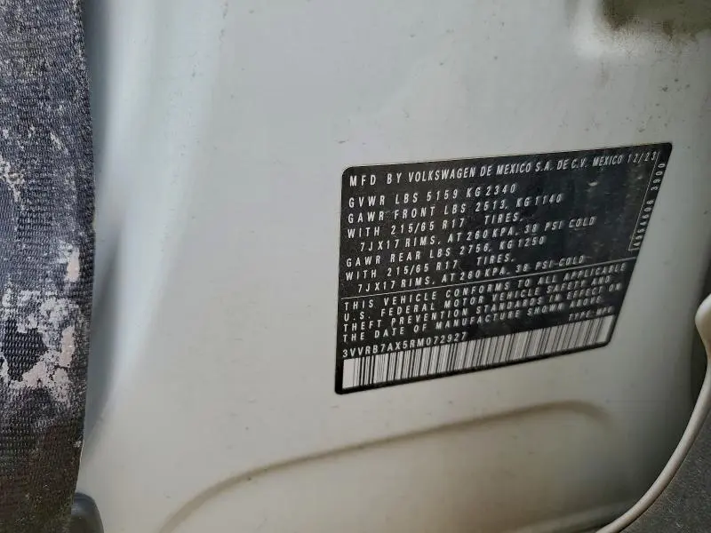 2024 VOLKSWAGEN TIGUAN S  