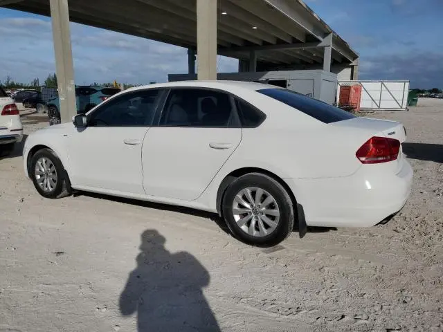 2015 VOLKSWAGEN PASSAT S  