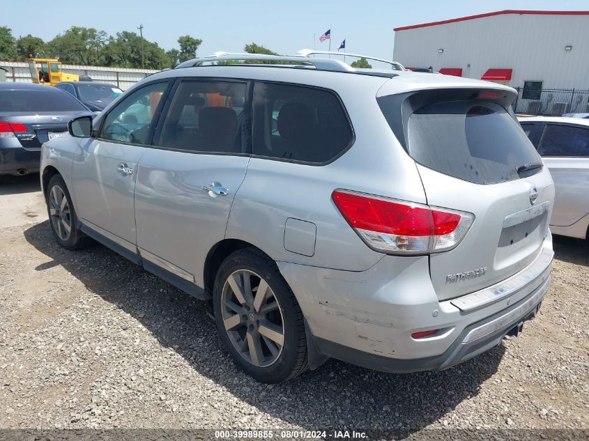 2014 NISSAN PATHFINDER PLATINUM