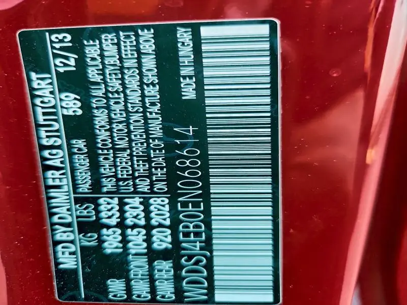 2014 MERCEDES-BENZ CLA 250  