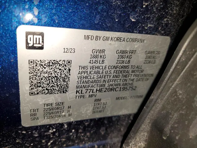 2024 CHEVROLET TRAX 1LT  