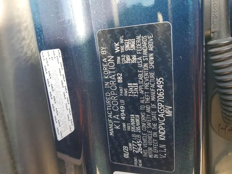 2023 KIA SPORTAGE EX  