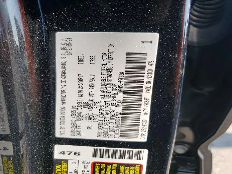 2024 TOYOTA TACOMA SR  