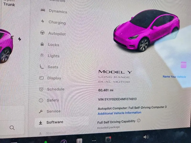 2021 TESLA MODEL Y   