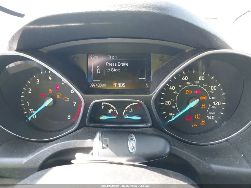 2019 FORD ESCAPE SE