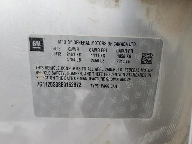 2014 CHEVROLET IMPALA LT