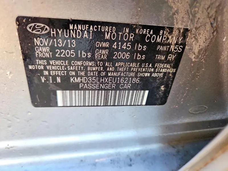 2014 HYUNDAI ELANTRA GT BASE  