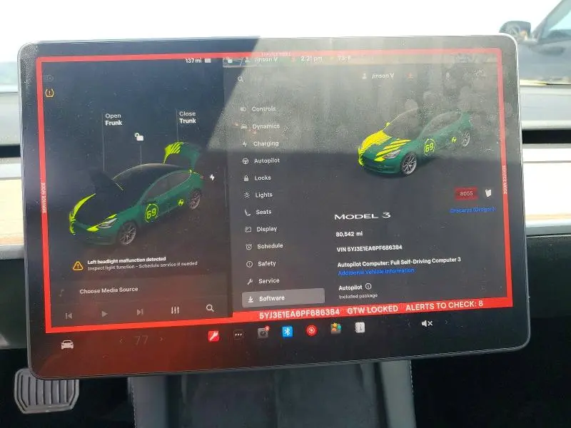 2023 TESLA MODEL 3   