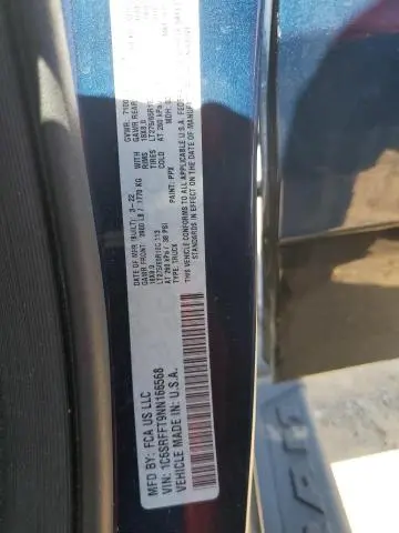 2022 RAM 1500 BIG HORN/LONE STAR