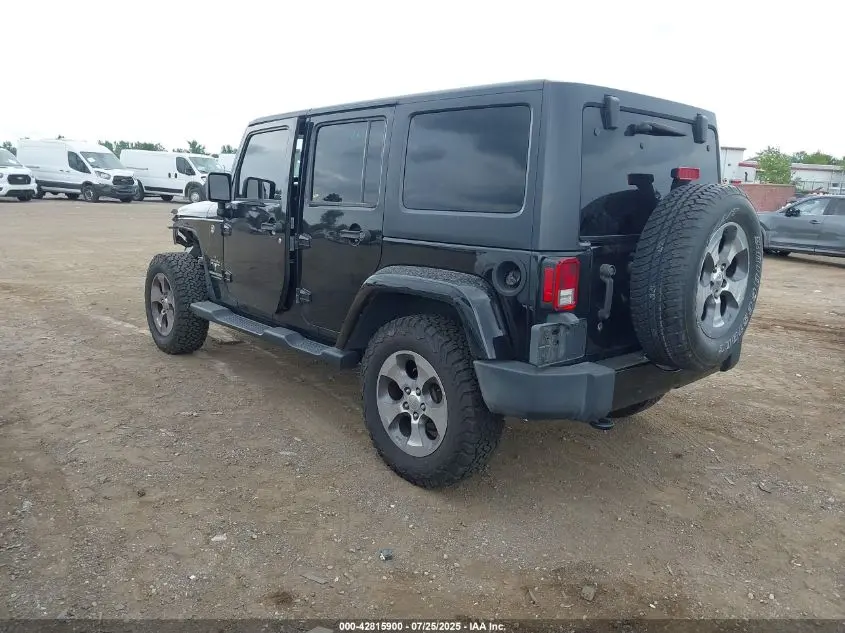 2017 JEEP WRANGLER UNLIMITED SAHARA 4X4