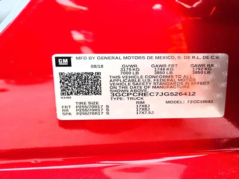 2018 CHEVROLET SILVERADO C1500 LT  