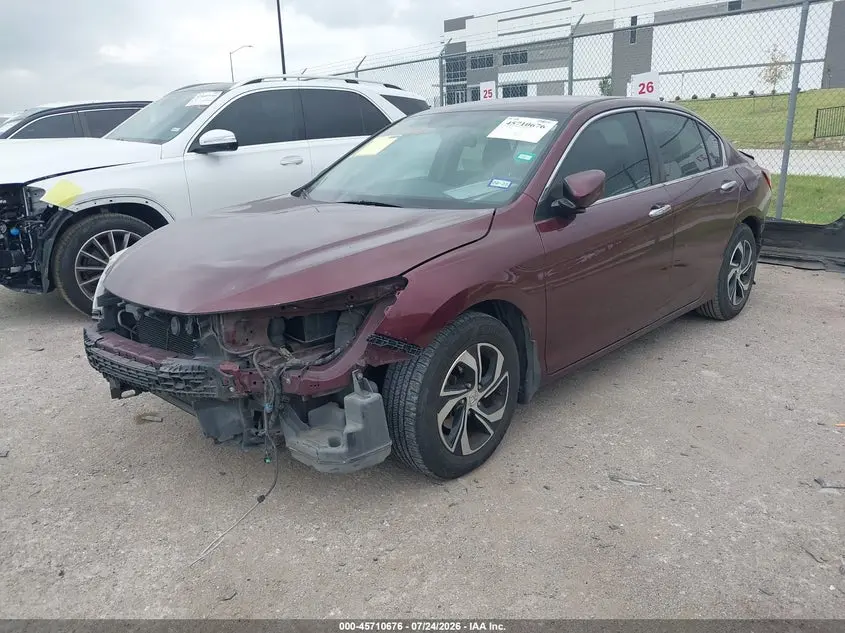 2017 HONDA ACCORD LX