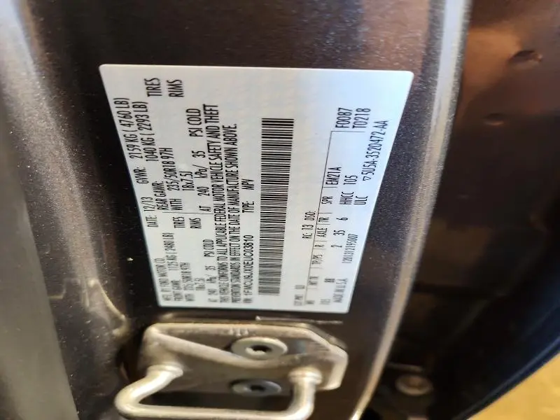 2014 FORD ESCAPE TITANIUM  