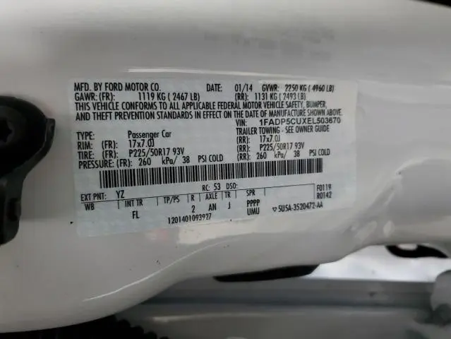 2014 FORD C-MAX PREMIUM  
