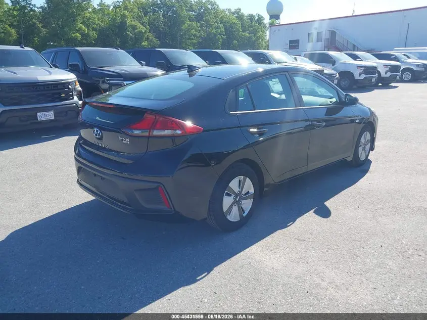 2018 HYUNDAI IONIQ HYBRID BLUE