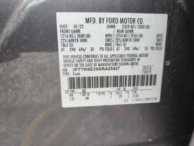 2022 FORD MAVERICK XL  