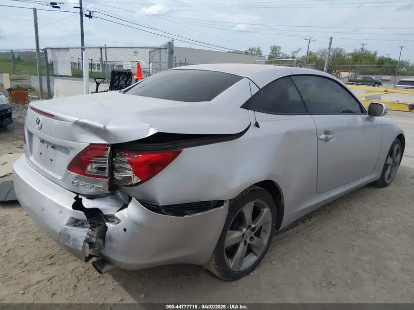 2010 LEXUS IS 250C  
