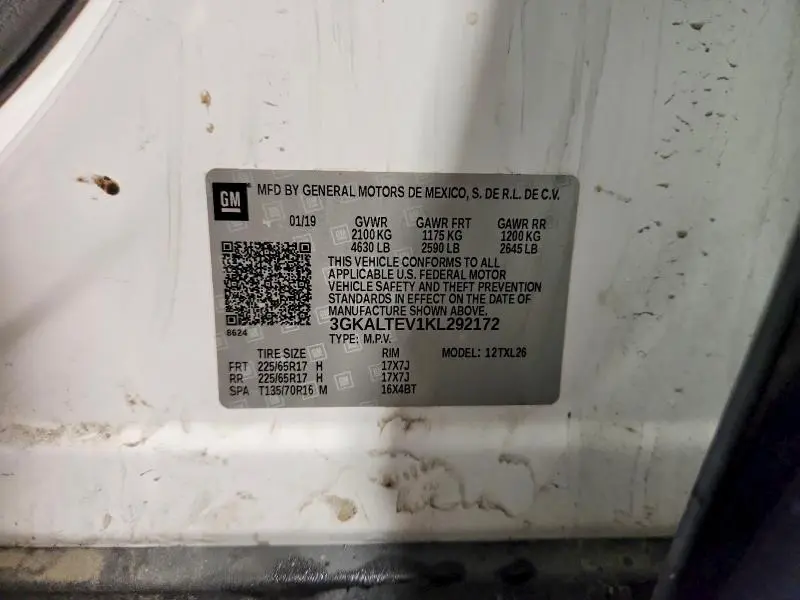2019 GMC TERRAIN SLE  