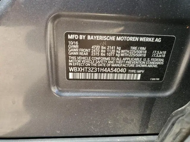 2017 BMW X1 XDRIVE28I  