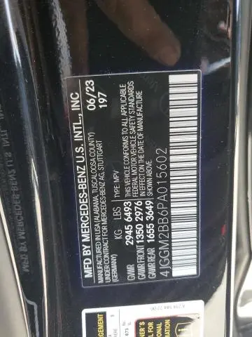 2023 MERCEDES-BENZ EQE SUV 350+  