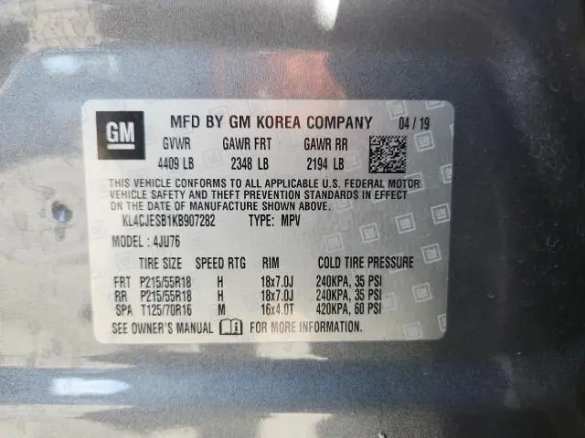 2019 BUICK ENCORE PREFERRED  