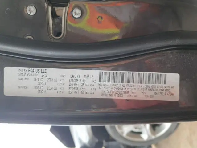 2016 DODGE JOURNEY CROSSROAD  