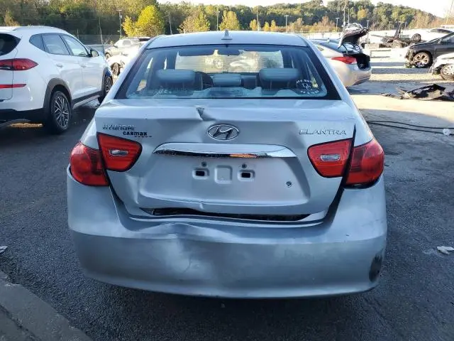2010 HYUNDAI ELANTRA BLUE  