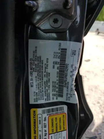 2019 FORD FUSION SE  