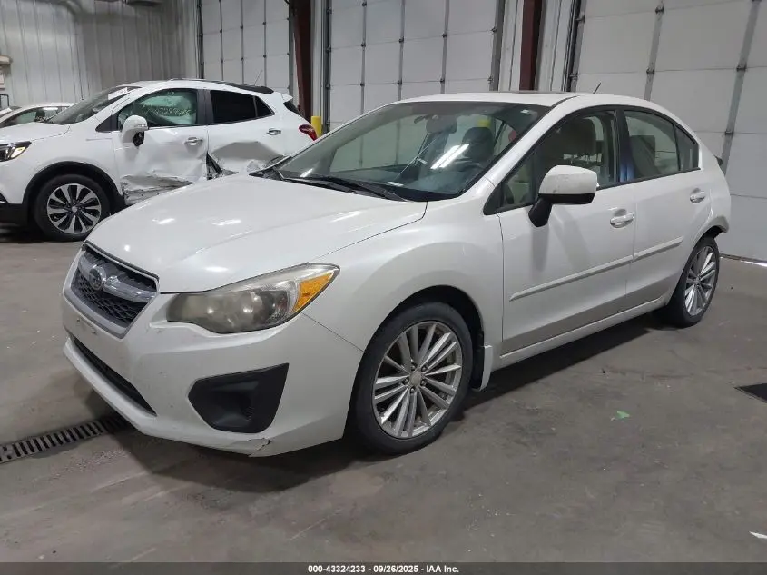 2012 SUBARU IMPREZA 2.0I PREMIUM