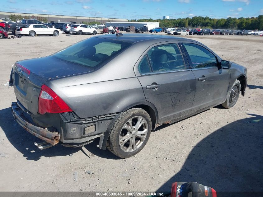 2012 FORD FUSION SE