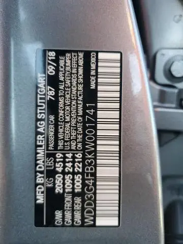 2019 MERCEDES-BENZ A 220 4MATIC  