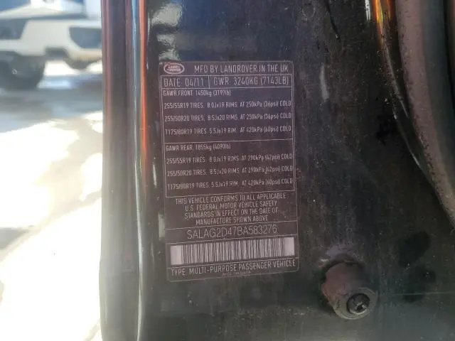 2011 LAND ROVER LR4 HSE  