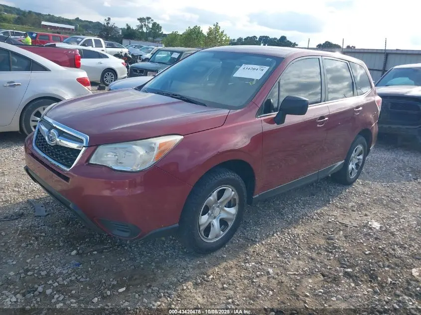 2015 SUBARU FORESTER 2.5I