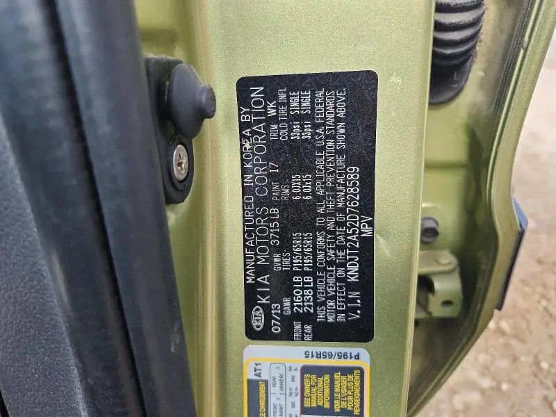 2013 KIA SOUL BASE  