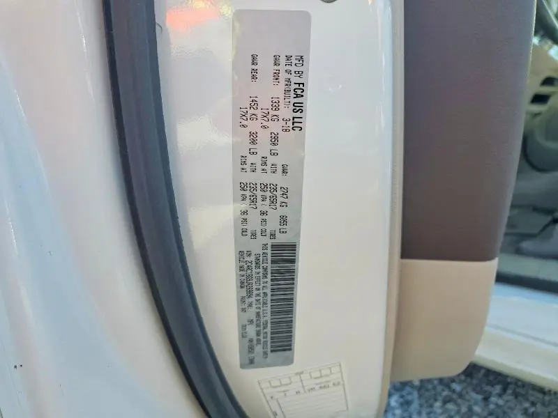 2018 CHRYSLER PACIFICA TOURING L  