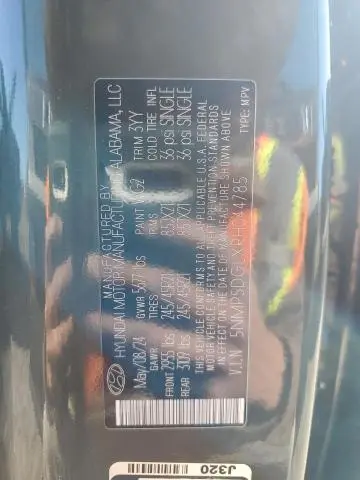 2024 HYUNDAI SANTA FE CALLIGRAPHY  