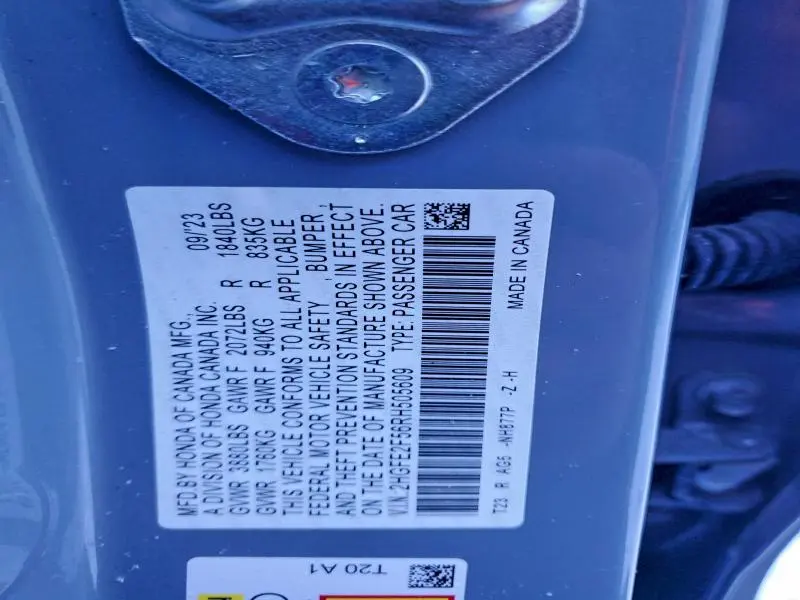 2024 HONDA CIVIC SPORT  