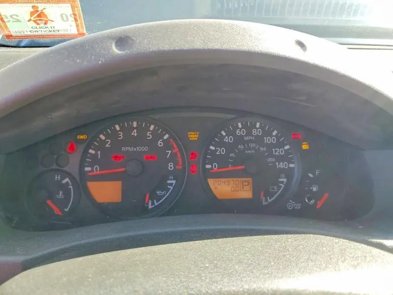 2010 NISSAN XTERRA X  