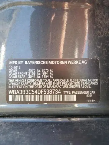 2013 BMW 328 XI  