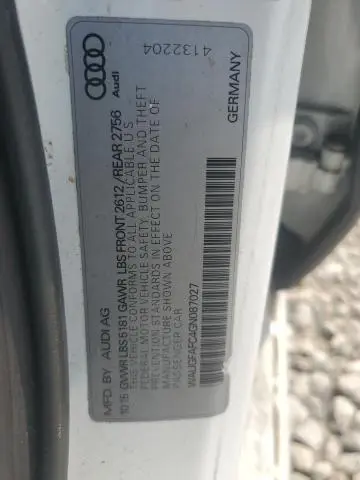 2016 AUDI A6 PREMIUM PLUS  