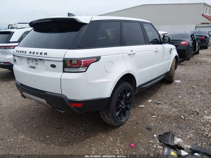 2017 LAND ROVER RANGE ROVER SPORT 5.0L V8 SUPERCHARGED/5.0L V8 SUPERCHARGED DYNAMIC