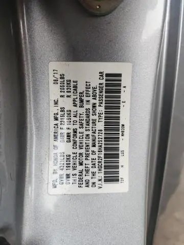 2017 HONDA ACCORD SPORT SPECIAL EDITION  