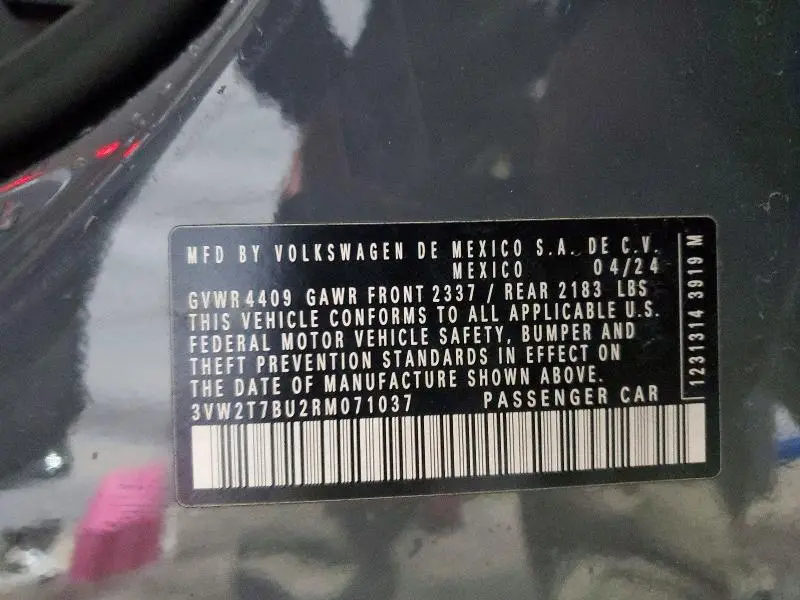 2024 VOLKSWAGEN JETTA GLI AUTOBAHN  