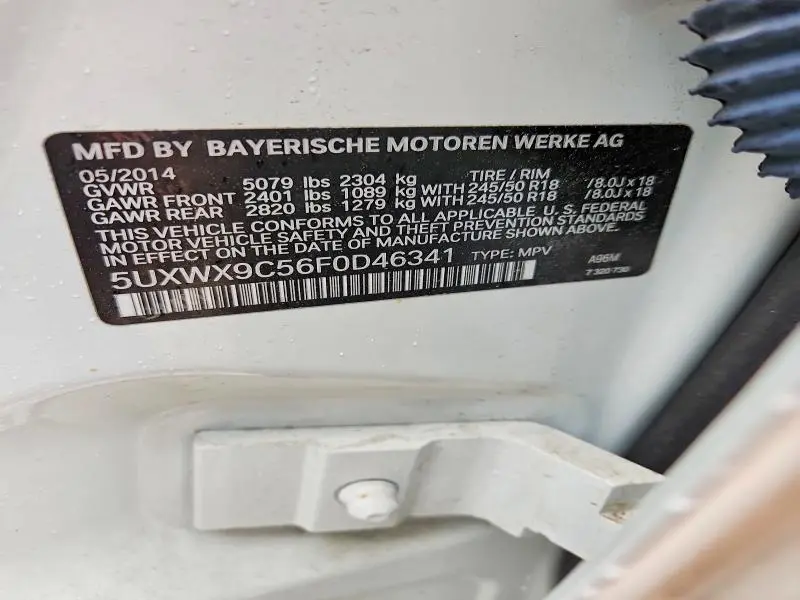 2015 BMW X3 XDRIVE28I  