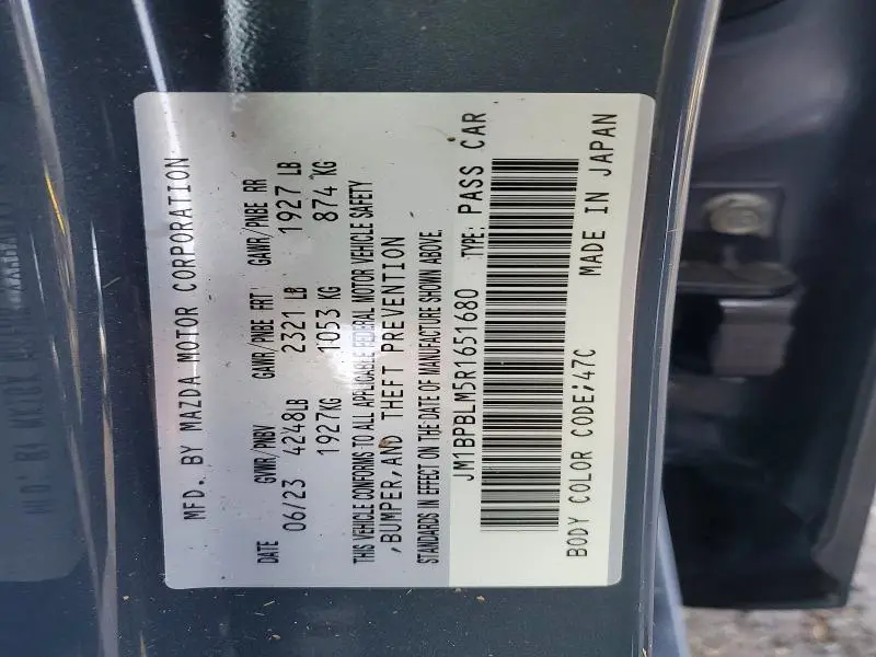 2024 MAZDA 3 PREFERRED  